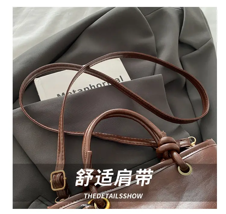 2024 Winter Casual Handbags Red Brown Black Brown — feature 5