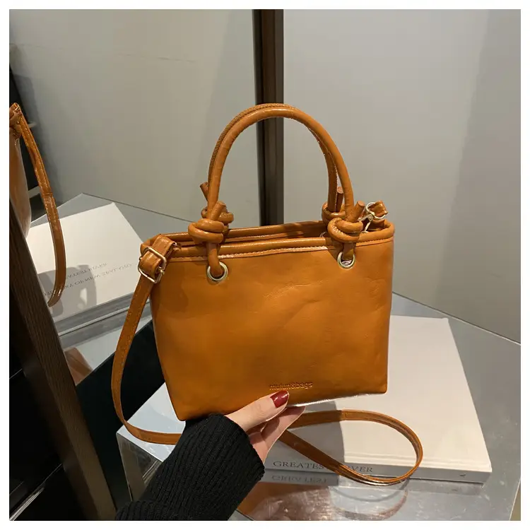2024 Winter Casual Handbags Red Brown Black Brown - Image 8