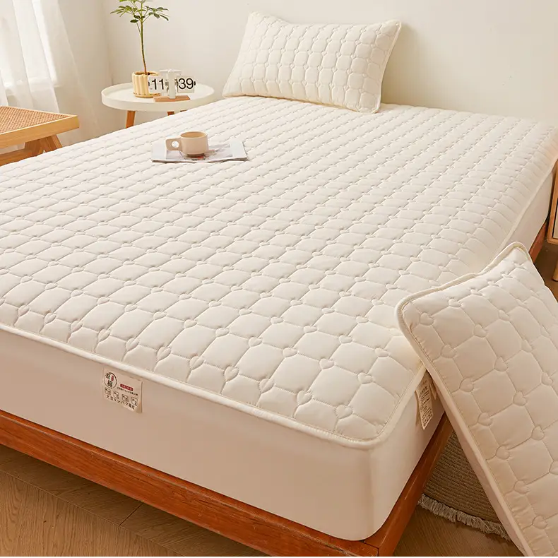 Class A waterproof urinalysis bed hat single piece padded Simmons mattress protector dustproof bed sheet bedspread bed cover — feature 16
