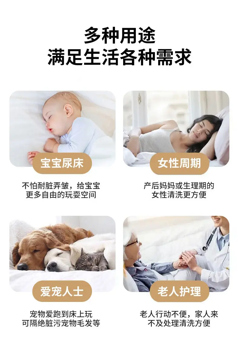 Class A waterproof urinalysis bed hat single piece padded Simmons mattress protector dustproof bed sheet bedspread bed cover — feature 6