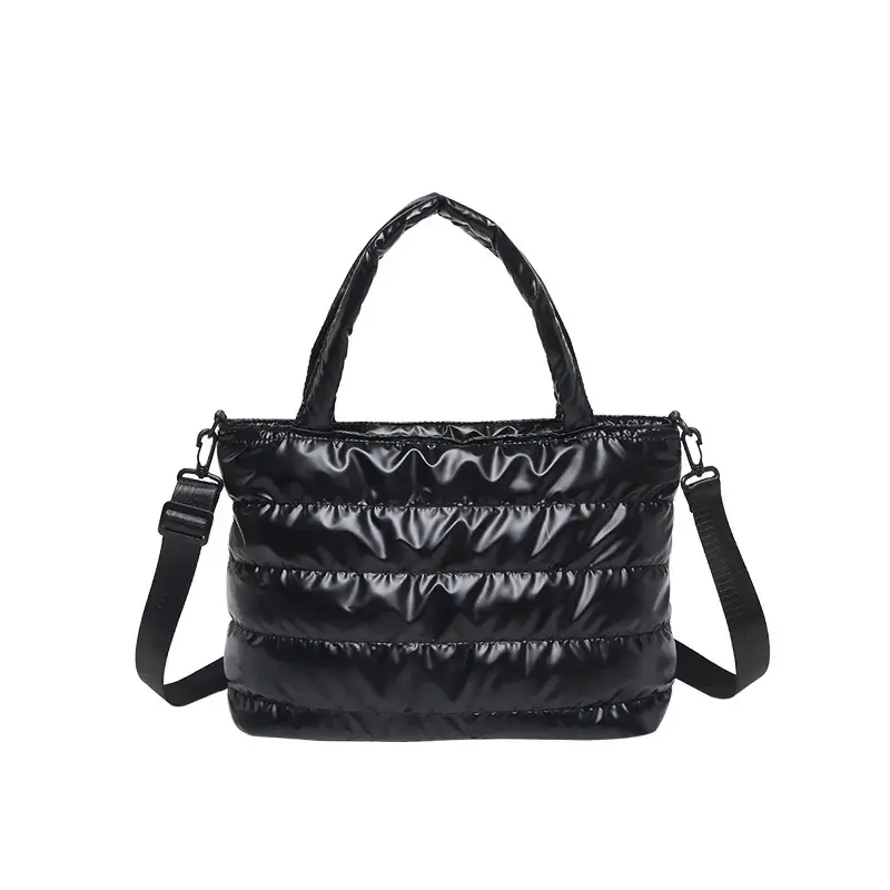 Pink Cotton Shoulder Bag 2024 Winter Fashion - Image 11