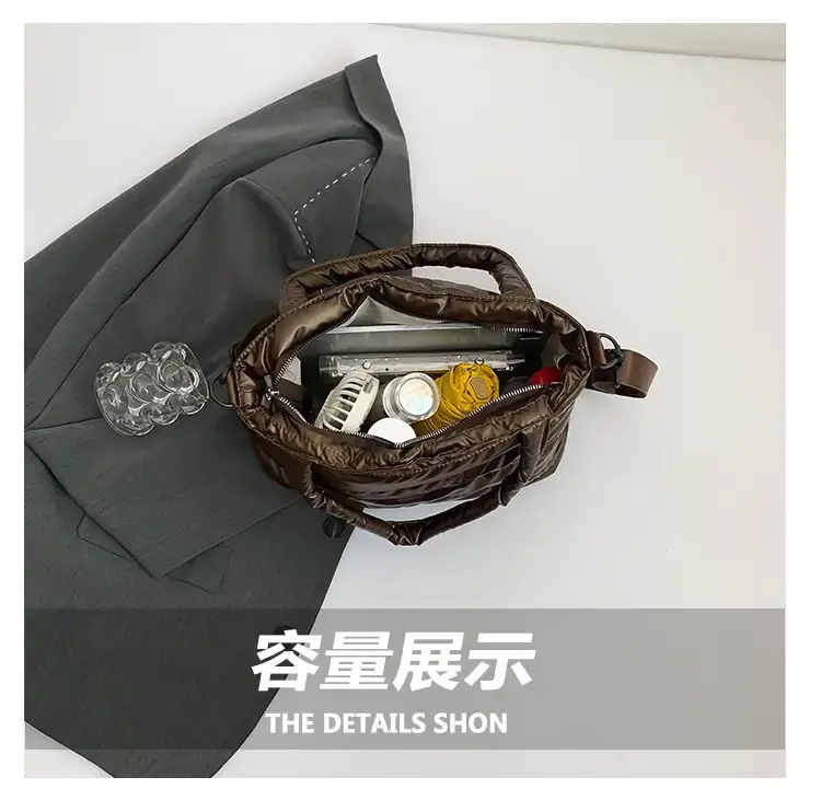Pink Cotton Shoulder Bag 2024 Winter Fashion — feature 6