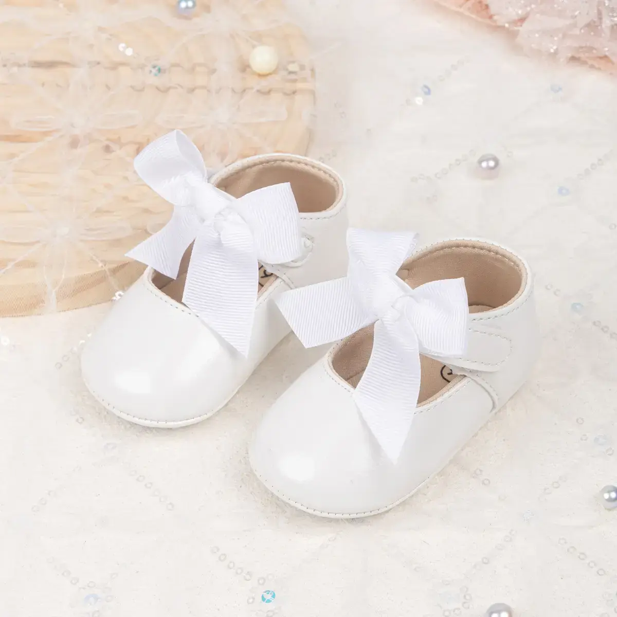 Black Bow Baby Shoes for Toddlers Anti-Slip Rubber — feature 8