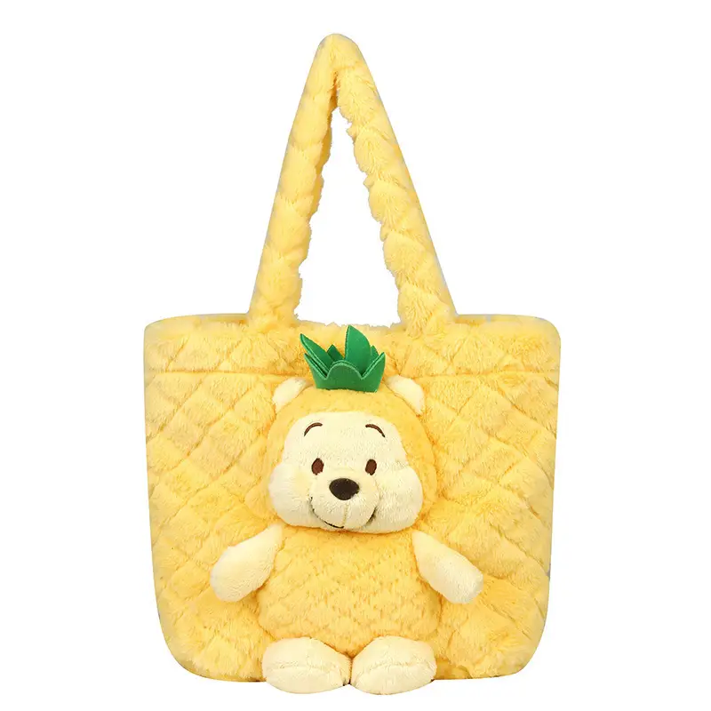 Cute Cartoon Tote Bag for Girls, Green Textured, Large Capacity — feature 4