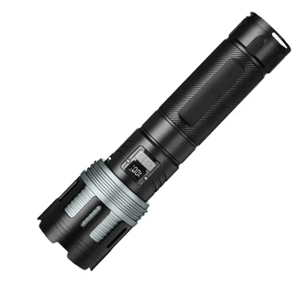 Rechargeable Laser Cannon Flashlight for Outdoor Use