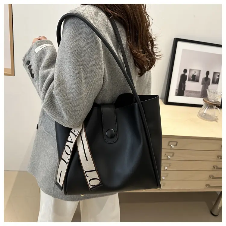 Winter Texturous Retro Women's Shoulder Tote Bag — feature 19