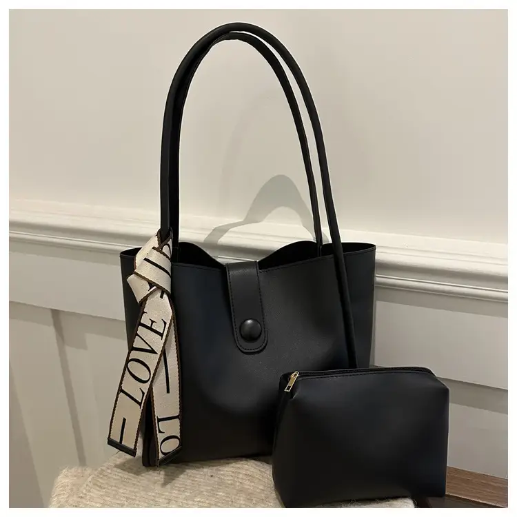 Winter Texturous Retro Women's Shoulder Tote Bag — feature 24