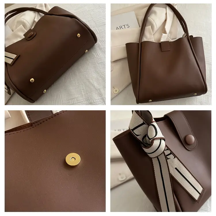 Winter Texturous Retro Women's Shoulder Tote Bag — feature 7