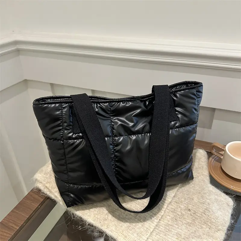 2024 Silver Crossbody Bag Women Korean Style Large Capacity - Image 4