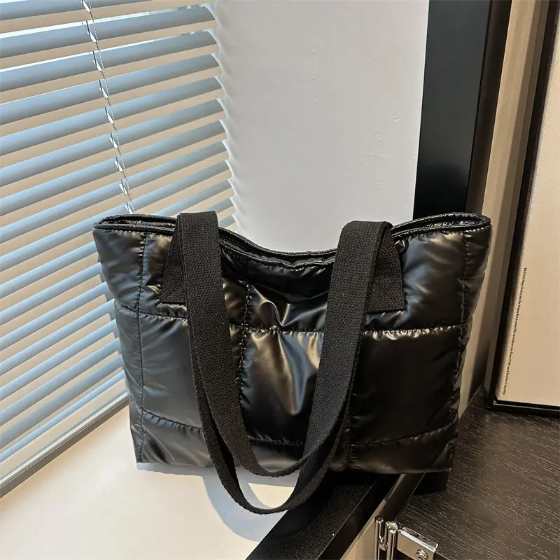 2024 Silver Crossbody Bag Women Korean Style Large Capacity - Image 7