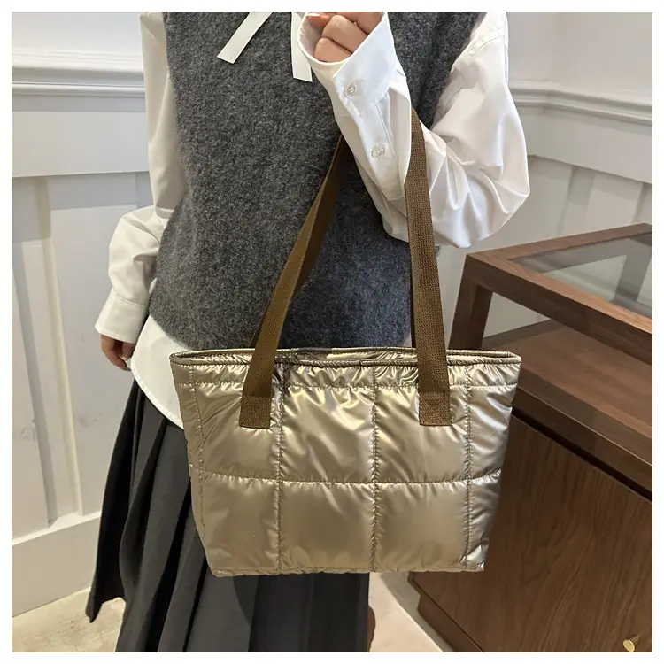 2024 Silver Crossbody Bag Women Korean Style Large Capacity — feature 11