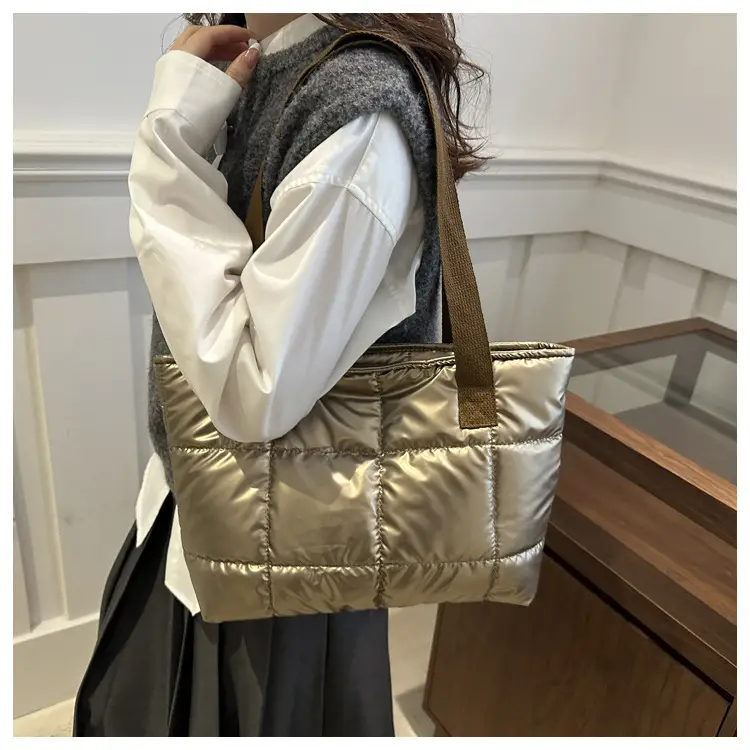 2024 Silver Crossbody Bag Women Korean Style Large Capacity — feature 12