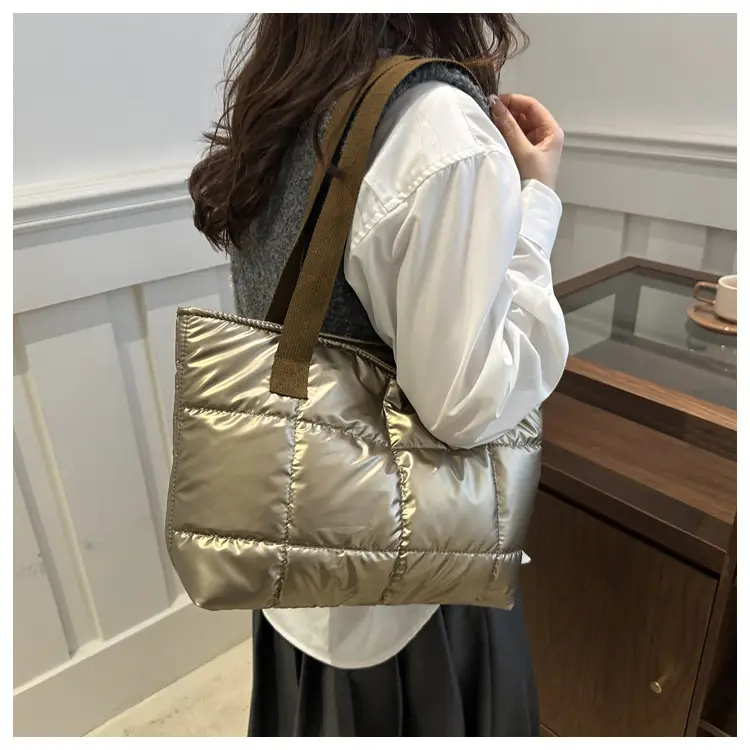 2024 Silver Crossbody Bag Women Korean Style Large Capacity — feature 14
