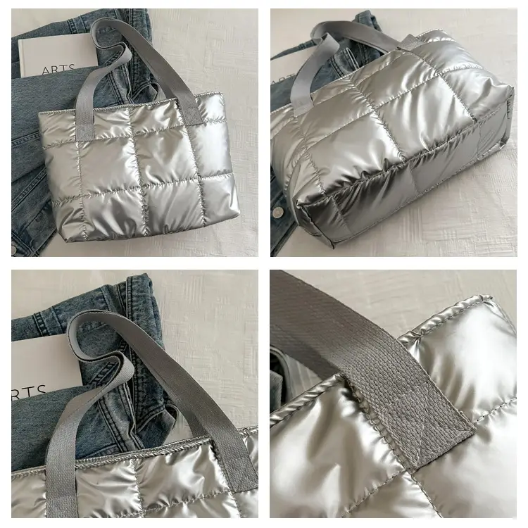 2024 Silver Crossbody Bag Women Korean Style Large Capacity — feature 6
