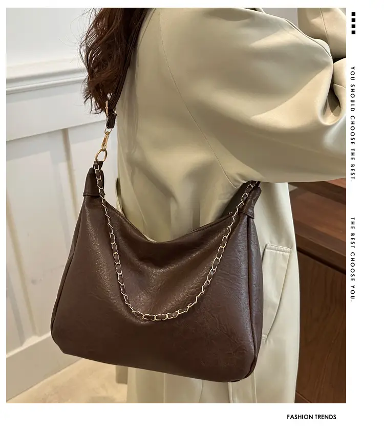 Brown Chain Crossbody Bag for Women 2024 — feature 2