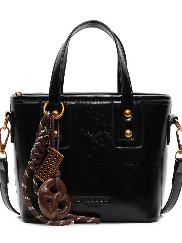Black Crossbody Shoulder Bag Women 2024 Autumn - Image 9