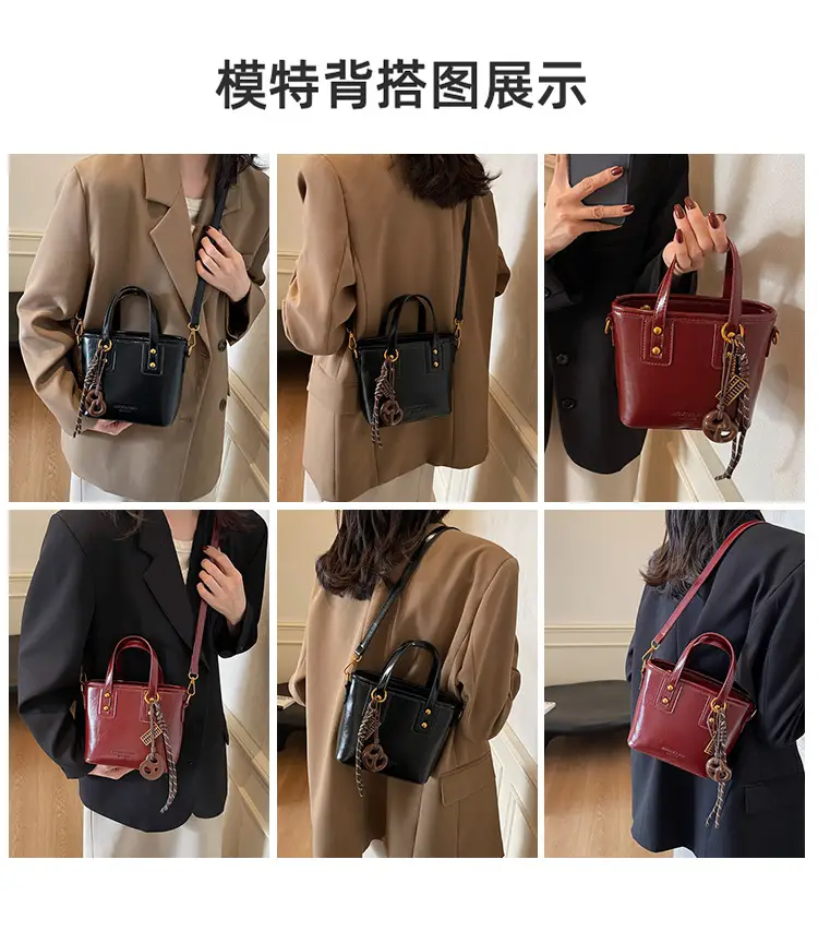 Black Crossbody Shoulder Bag Women 2024 Autumn — feature 10