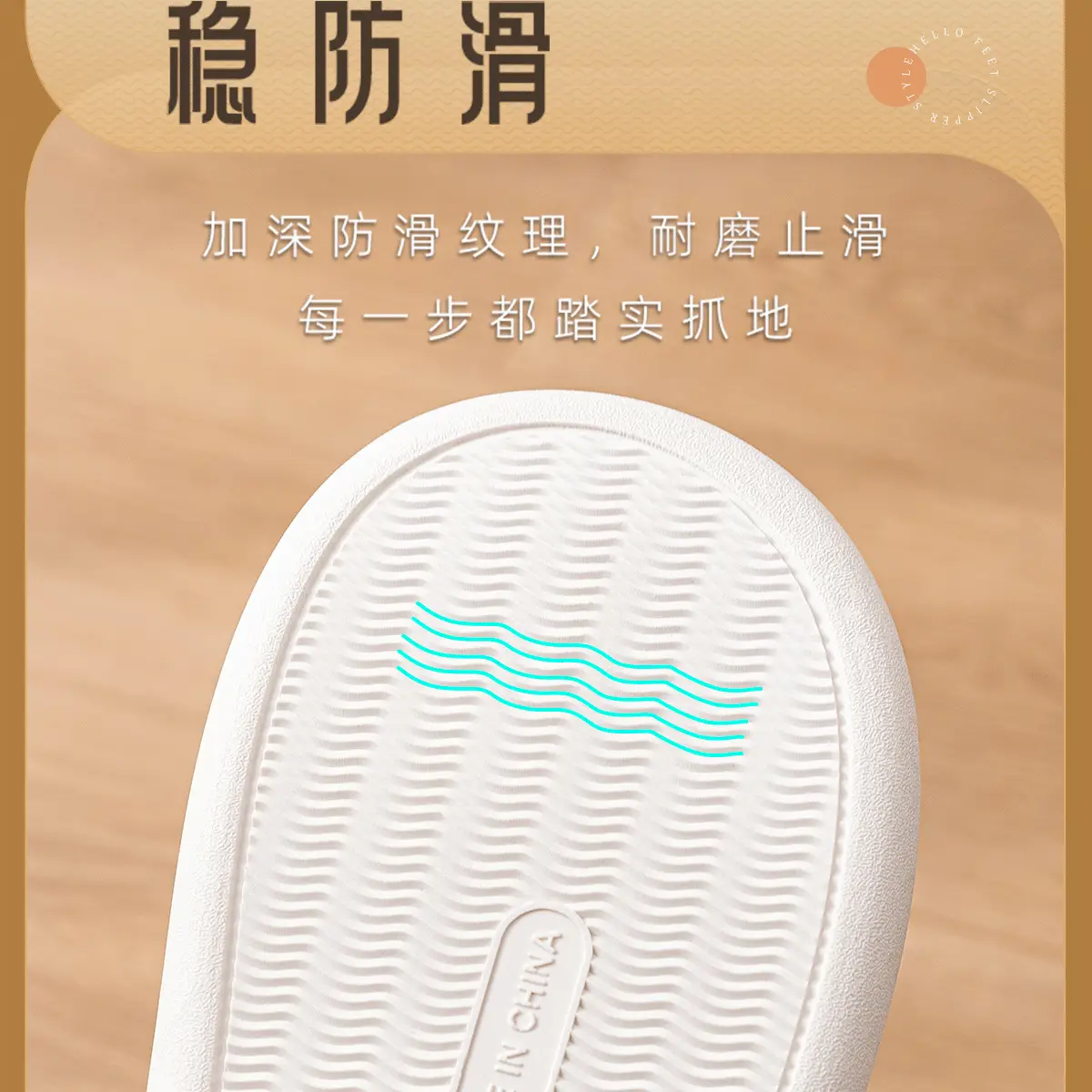 Women Winter Waterproof Cotton Slippers Grey — feature 10