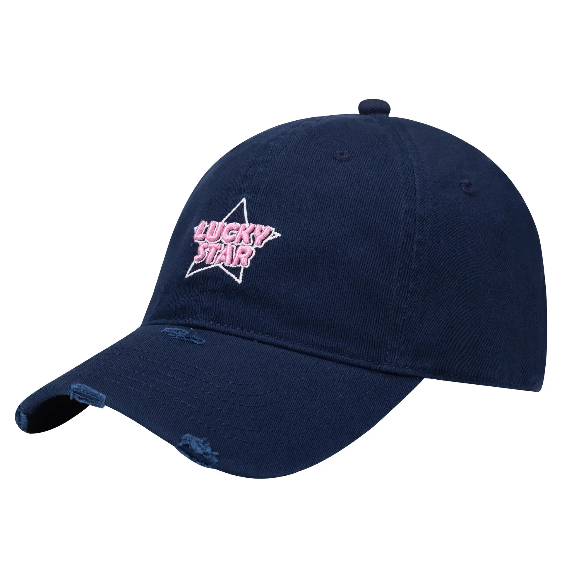 Lucky Star Baseball Cap Black Women Men Retro Street Fashion - Image 4