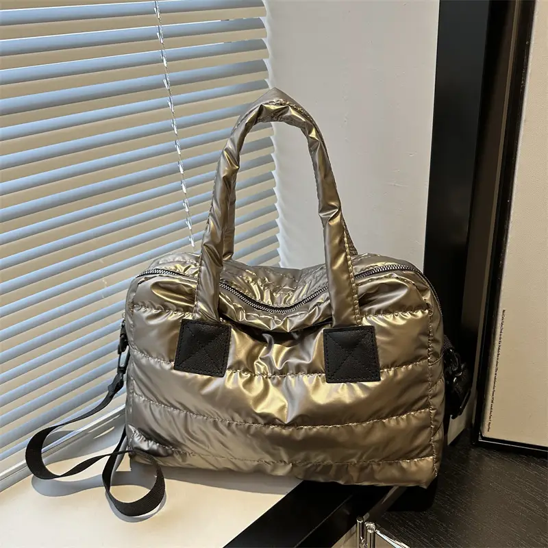Winter Black Crossbody Bag Large Capacity 2024
