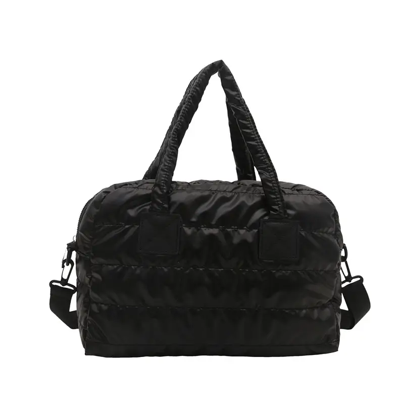 Winter Black Crossbody Bag Large Capacity 2024