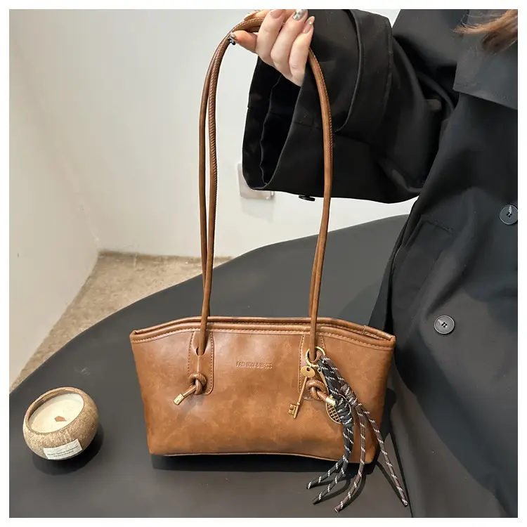 Black Textured Shoulder Bag for Women 2025 — feature 19