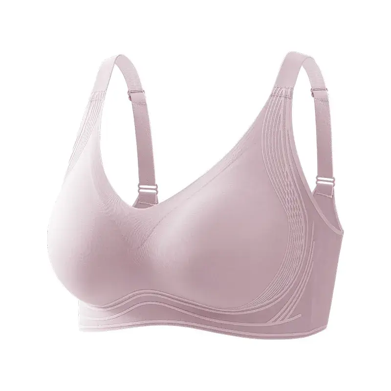 5D Litching Underwear Round Full Class 7A Antibacterial Soft Support Bra - Image 9