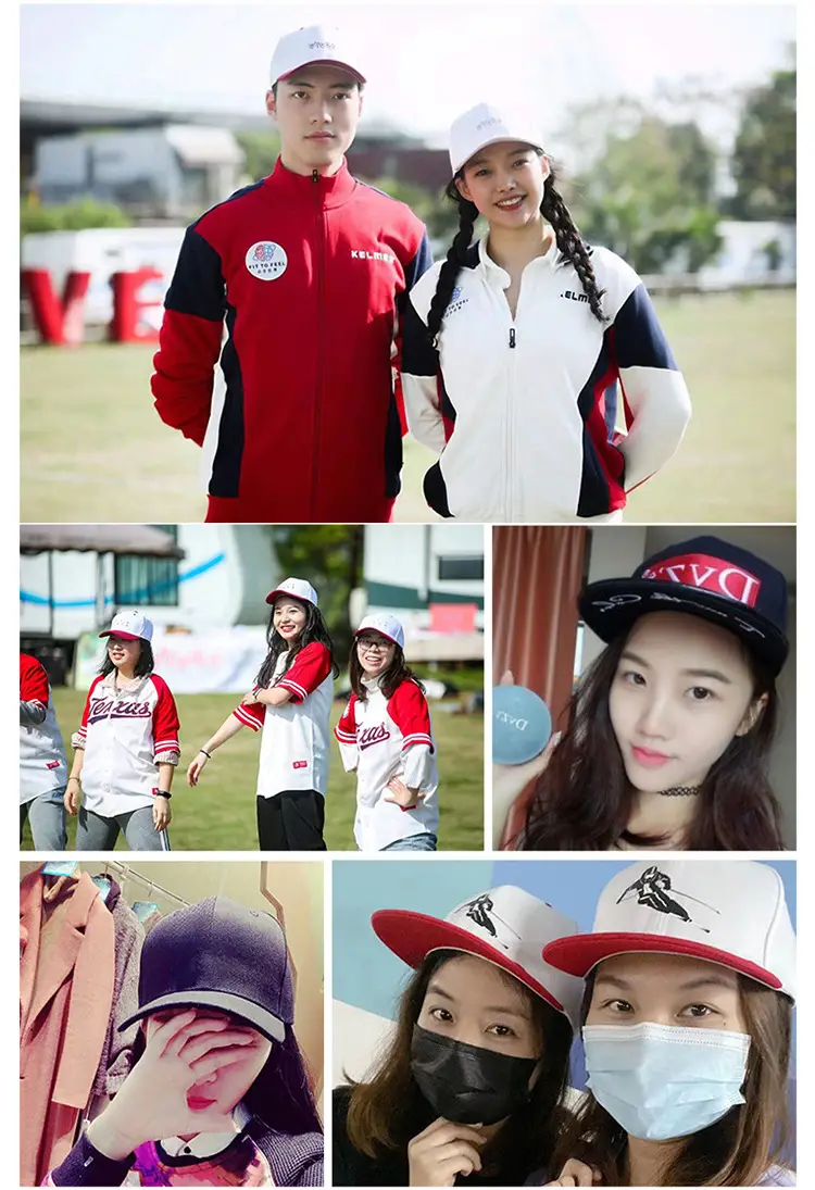 Orange Pure Cotton Baseball Cap for Men Women — feature 20