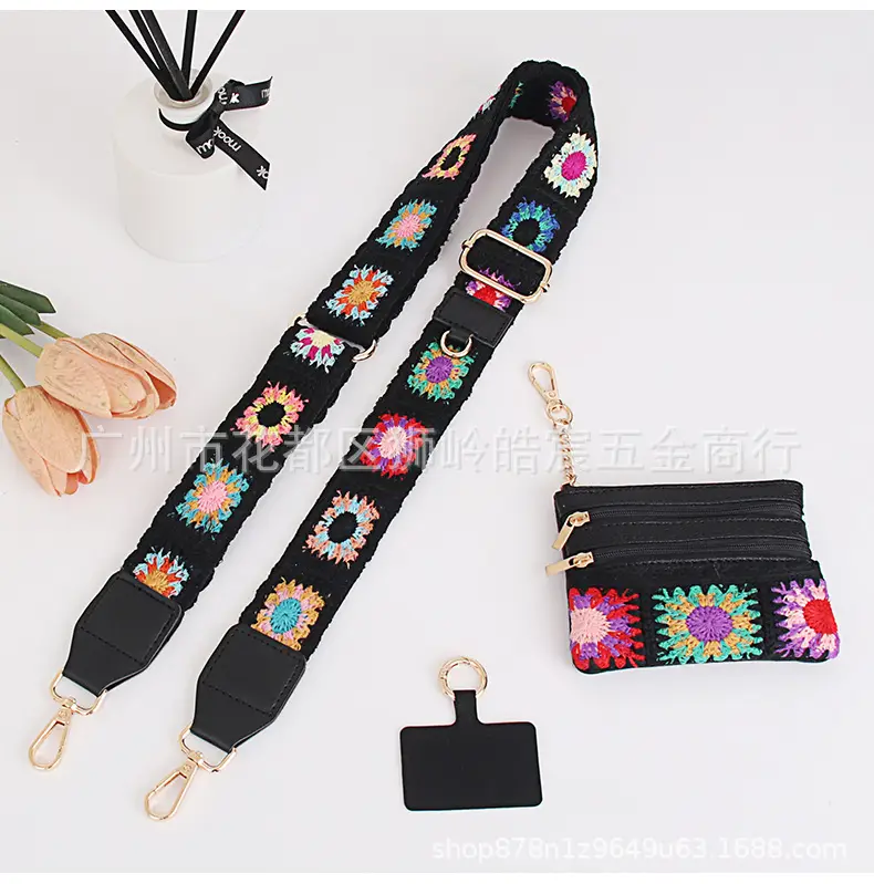 Bohemian Crossbody Phone Strap with Coin Purse — feature 10