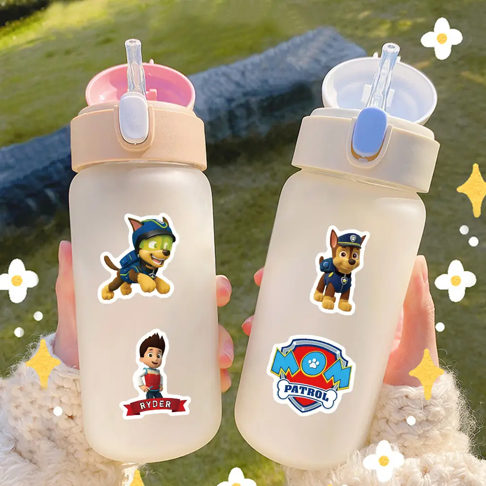 100 Cartoon Paw Patrol Doodle Stickers, Kidsren's Favorite Reward Notebook Stationery Box Stickers — feature 12