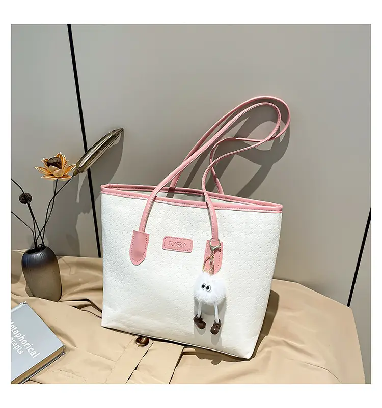 Large Capacity Houndstooth Shoulder Bag Women 2024 — feature 21