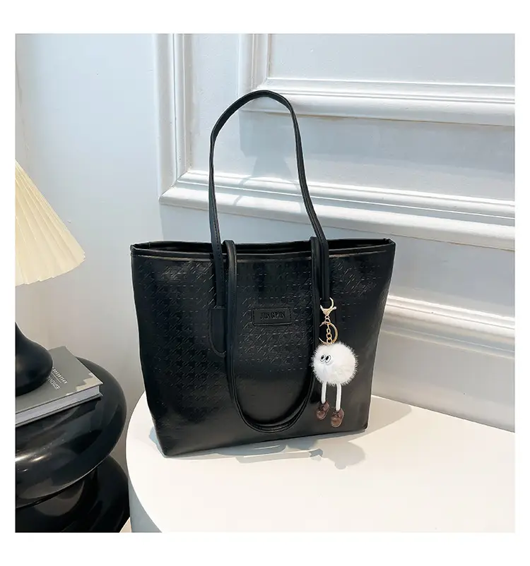 Large Capacity Houndstooth Shoulder Bag Women 2024 — feature 24