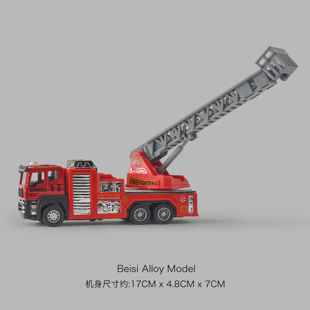 Cross-border simulation alloy excavator children excavator engineering vehicle inertia toy boy baby bulldozer toy car