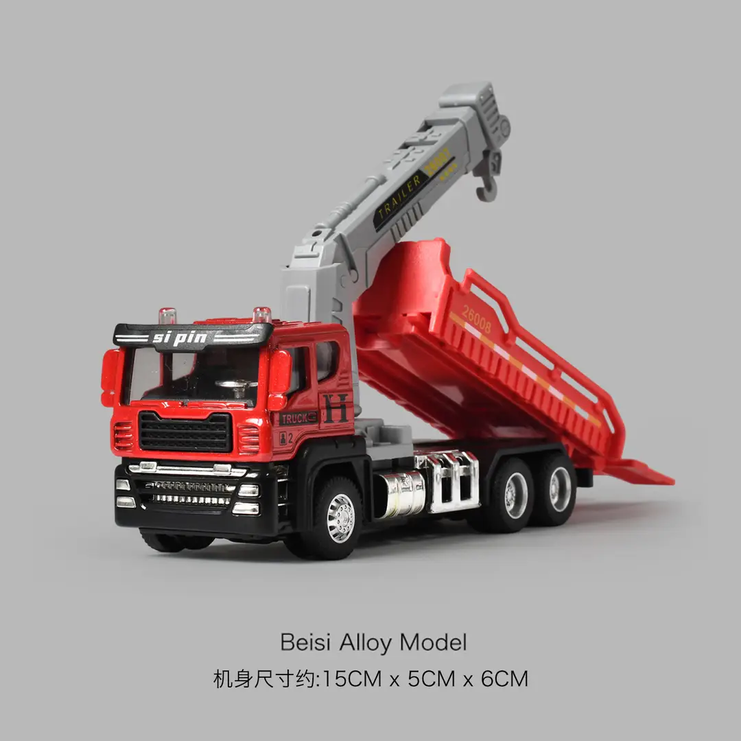Cross-border simulation alloy excavator children excavator engineering vehicle inertia toy boy baby bulldozer toy car