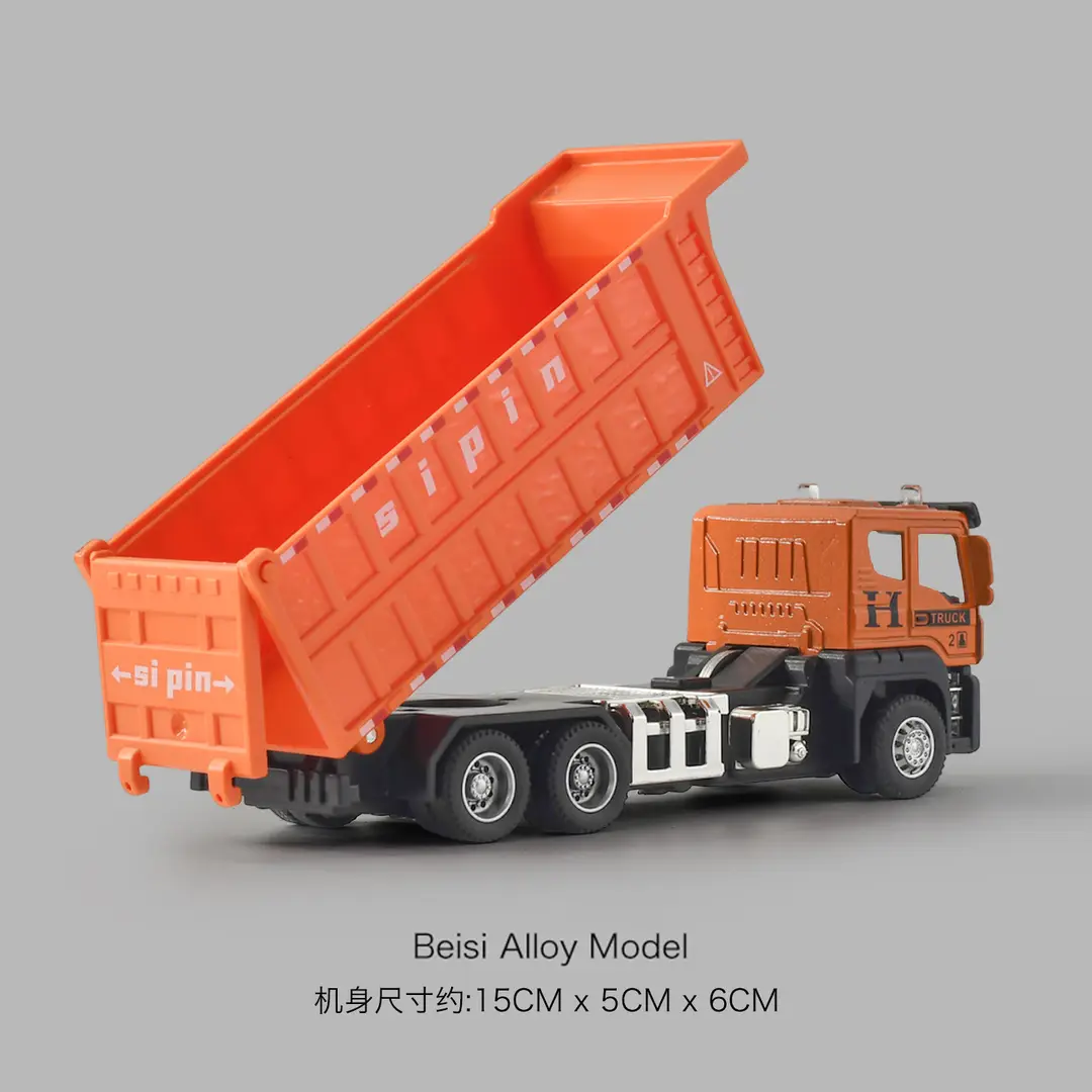 Cross-border simulation alloy excavator children excavator engineering vehicle inertia toy boy baby bulldozer toy car