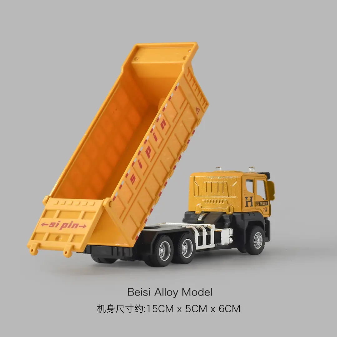 Cross-border simulation alloy excavator children excavator engineering vehicle inertia toy boy baby bulldozer toy car