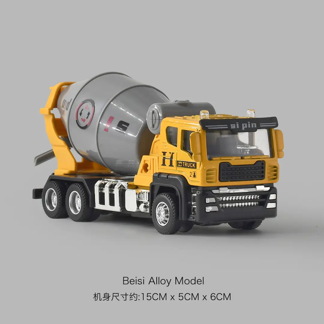 Cross-border simulation alloy excavator children excavator engineering vehicle inertia toy boy baby bulldozer toy car