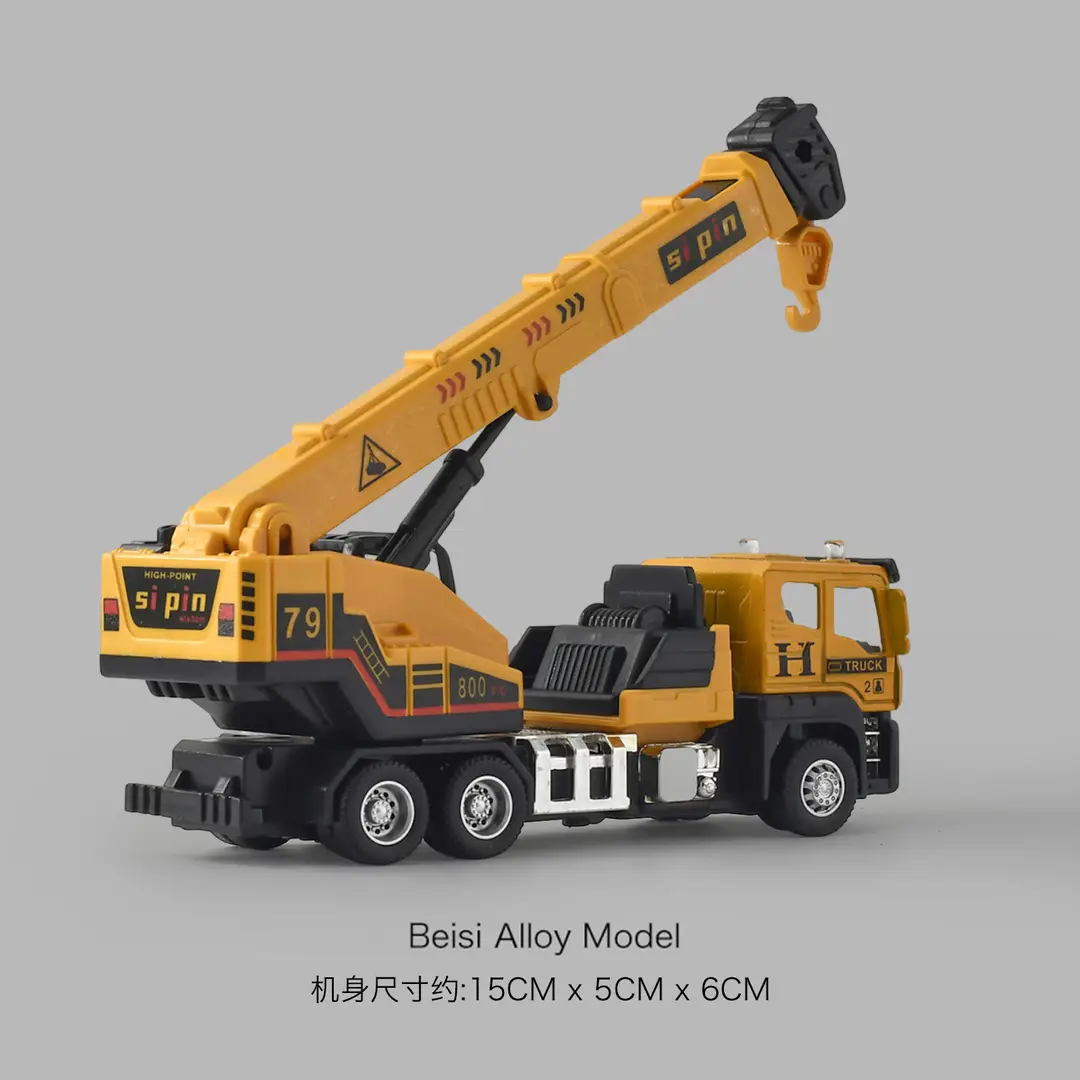 Cross-border simulation alloy excavator children excavator engineering vehicle inertia toy boy baby bulldozer toy car