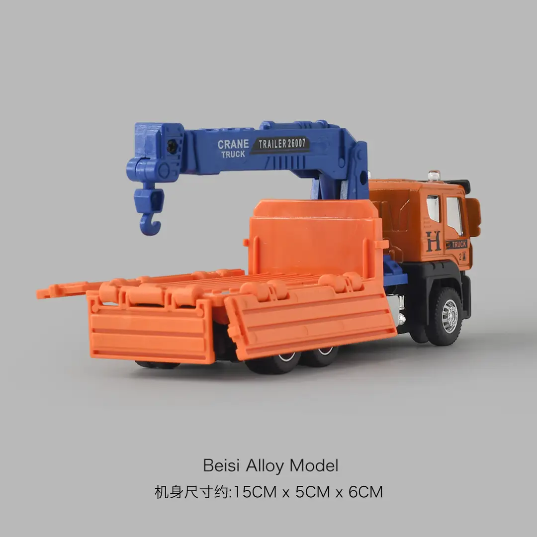 Cross-border simulation alloy excavator children excavator engineering vehicle inertia toy boy baby bulldozer toy car