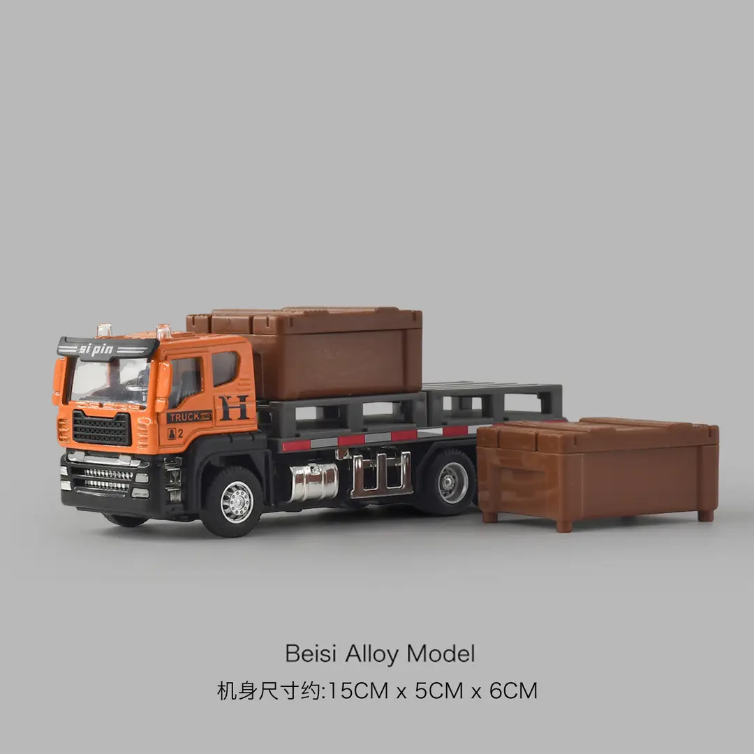 Cross-border simulation alloy excavator children excavator engineering vehicle inertia toy boy baby bulldozer toy car