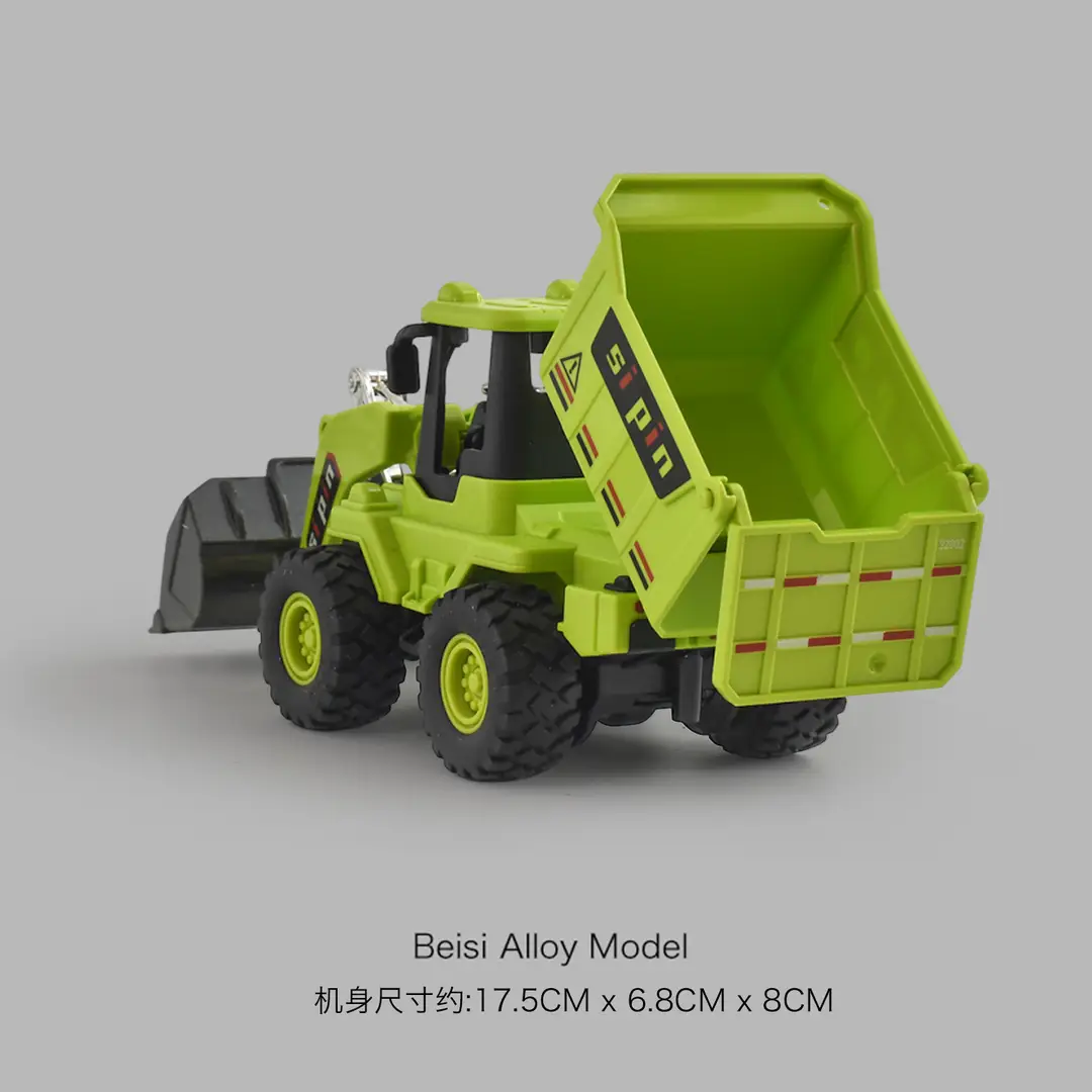 Cross-border simulation alloy excavator children excavator engineering vehicle inertia toy boy baby bulldozer toy car