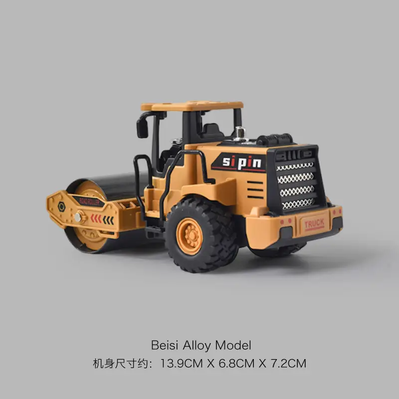 Cross-border simulation alloy excavator children excavator engineering vehicle inertia toy boy baby bulldozer toy car