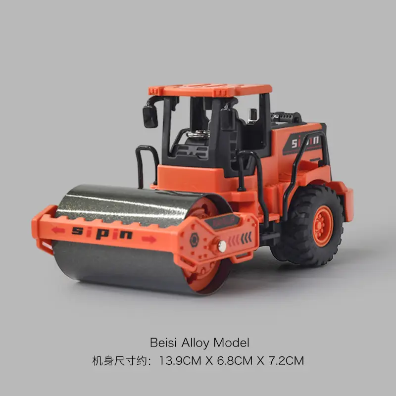 Cross-border simulation alloy excavator children excavator engineering vehicle inertia toy boy baby bulldozer toy car