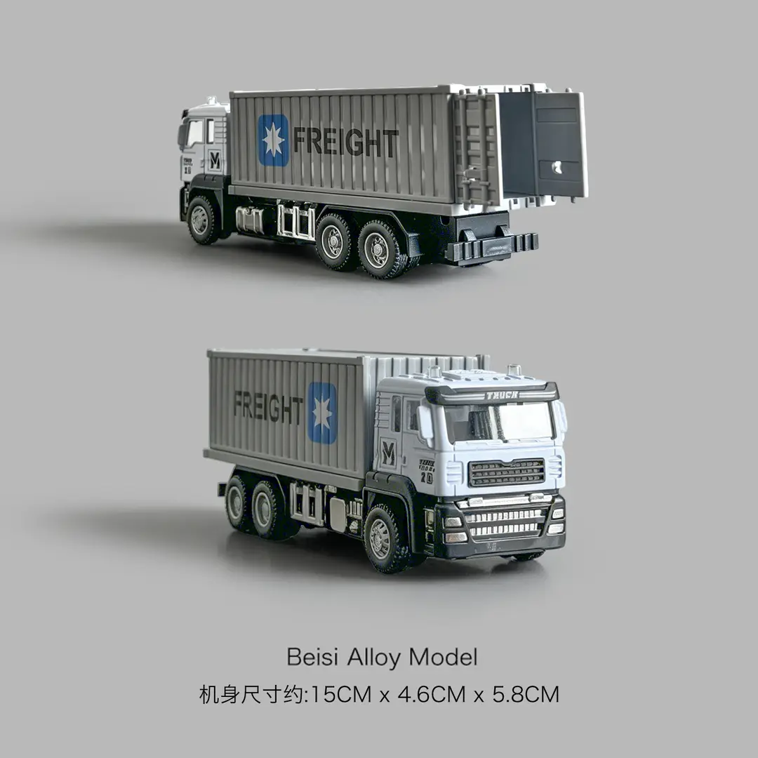 Cross-border simulation alloy excavator children excavator engineering vehicle inertia toy boy baby bulldozer toy car