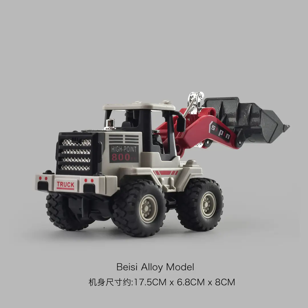 Cross-border simulation alloy excavator children excavator engineering vehicle inertia toy boy baby bulldozer toy car