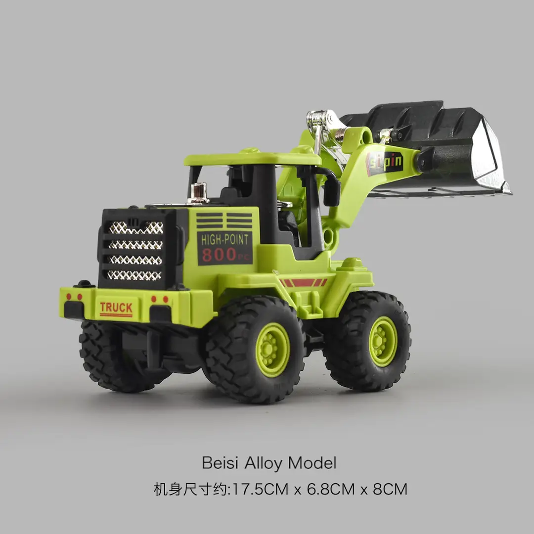 Cross-border simulation alloy excavator children excavator engineering vehicle inertia toy boy baby bulldozer toy car
