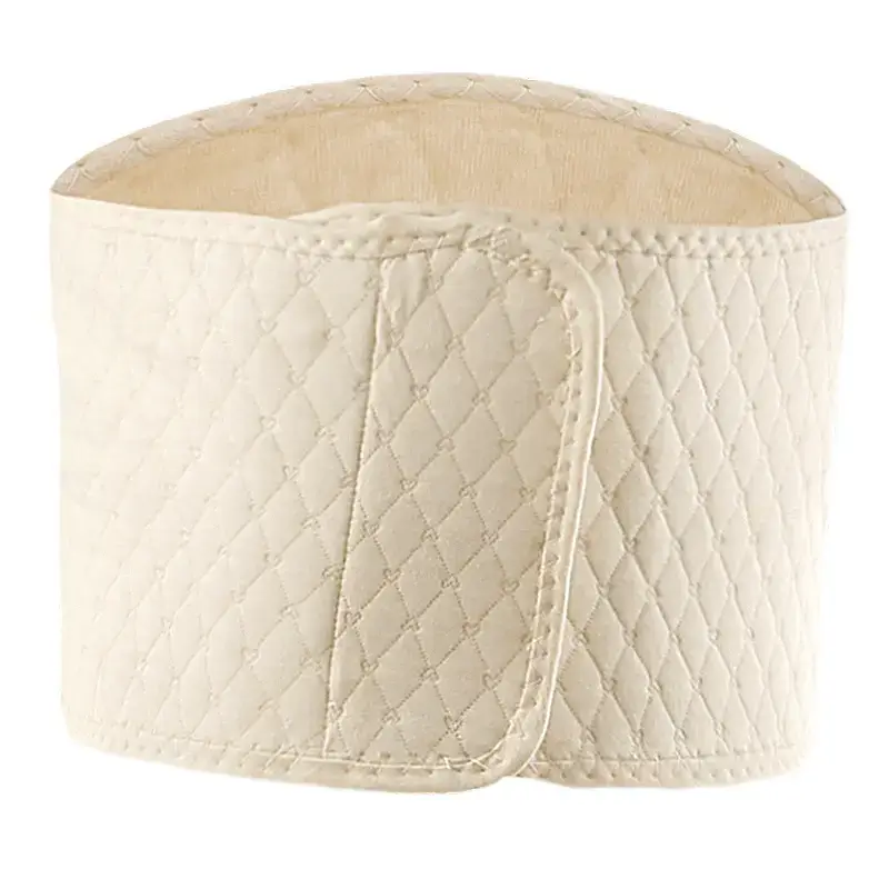 Women's Warm Waist Belt Grey Cotton for Autumn Winter - Image 2