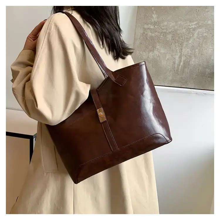 Black Vintage Tote Bag for Women 2024 — feature 10