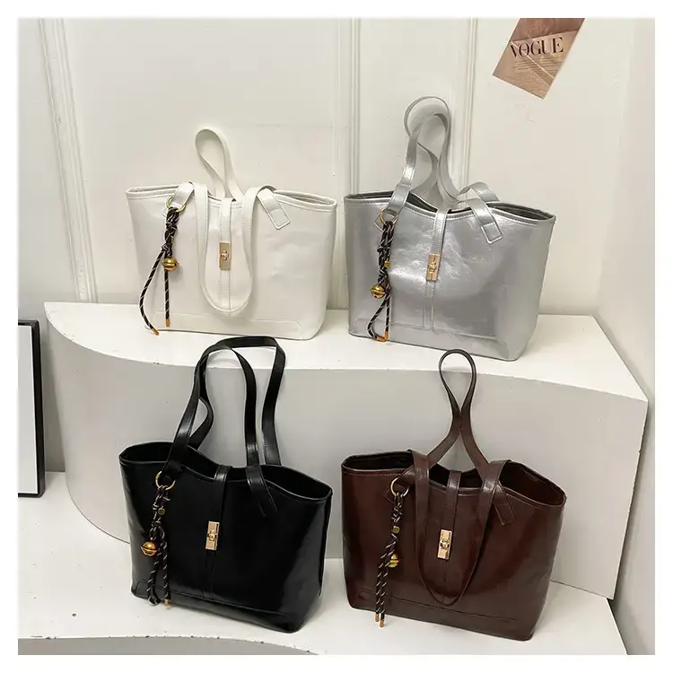Black Vintage Tote Bag for Women 2024 — feature 24
