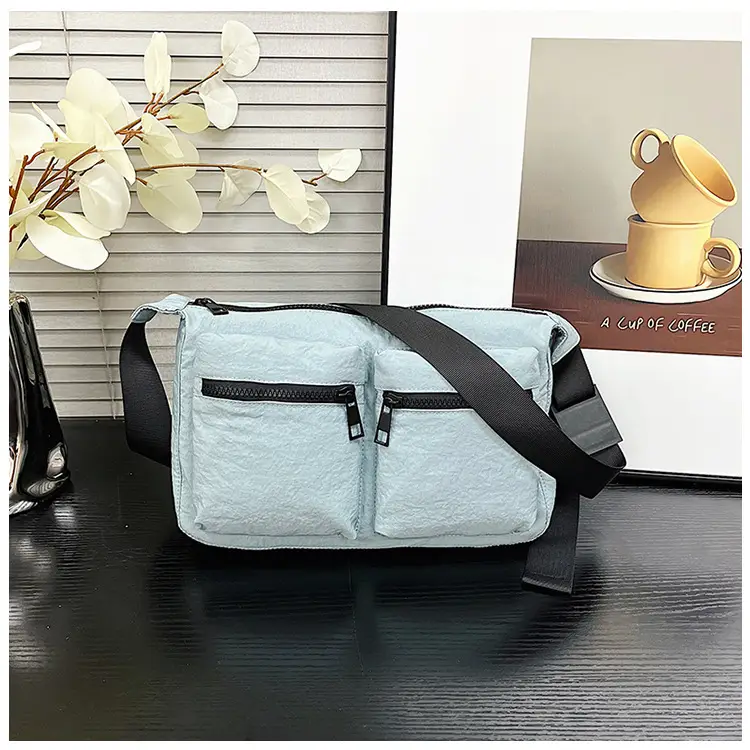 Black Japanese Student Crossbody Bag Women's Joker Style Retro Style Simple Lightweight Shoulder Casual Bag for Class Women — feature 38